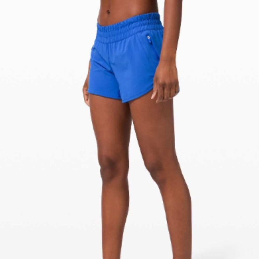 Lululemon Tracker Short V *4” Wild Bluebell Size 10